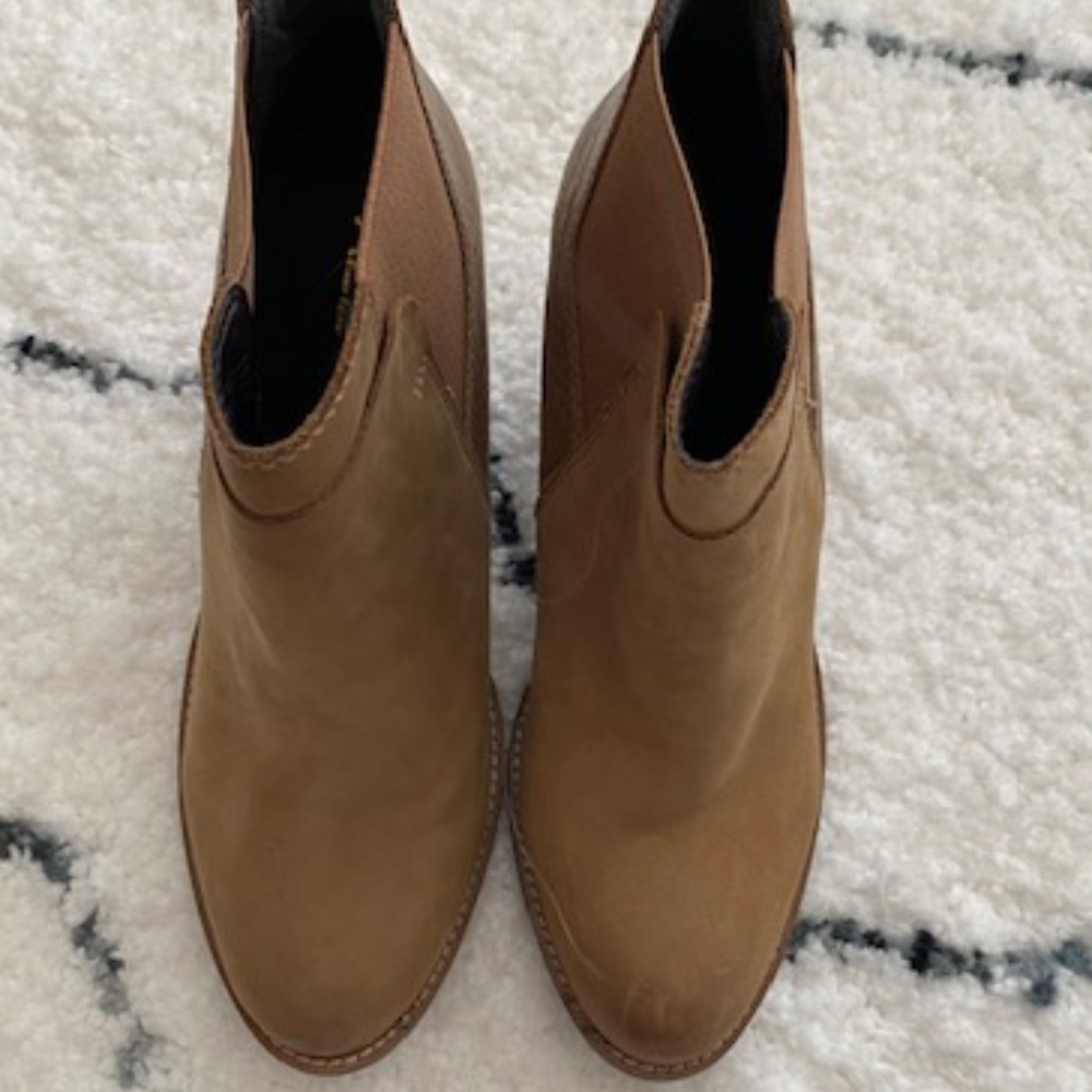 Tan Ankle Boots Size 7.5 - Picture 3 of 3